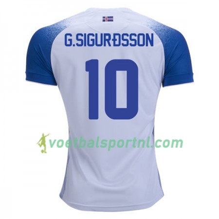 IJsland G.Sigurdsson 10 Uit Shirt WK voetbal 2018